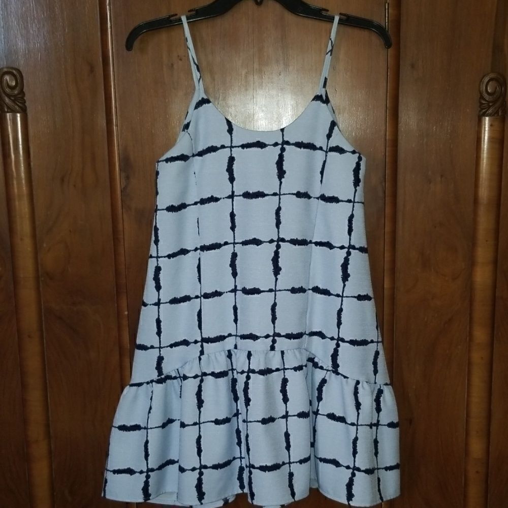 JOA Los Angeles Baby Blue/Navy Baby Doll,  xs